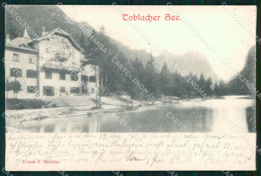 Bolzano Dobbiaco Lago di cartolina RB7970 – fronte
