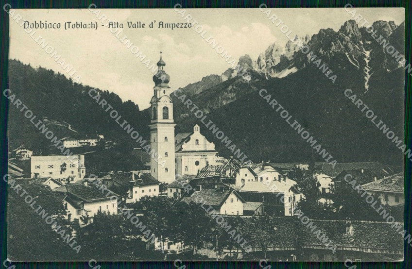 Bolzano Dobbiaco Alta Valle d'Ampezzo Breveglieri 04233 cartolina RB7972 – fronte