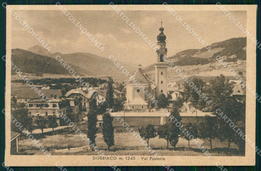 Bolzano Dobbiaco Val Pusteria cartolina RB7979 – fronte