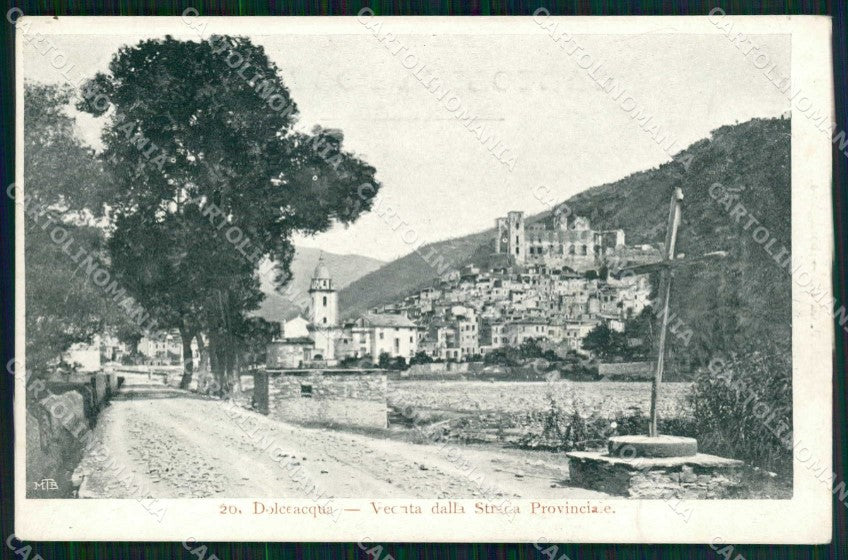 Imperia Dolceacqua Veduta dalla Strada Provinciale Foto cartolina RB8012 – fronte