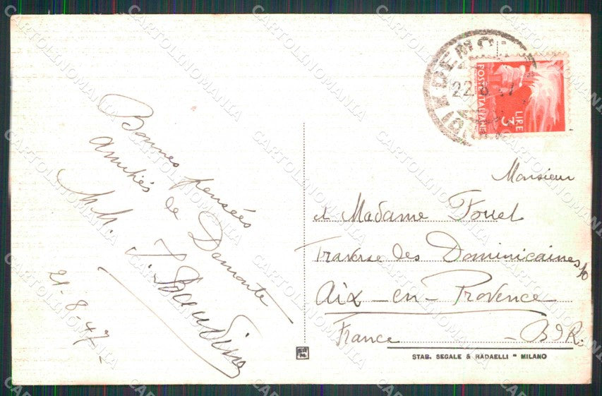 Cuneo Demonte Saluti da cartolina RB8014 – retro