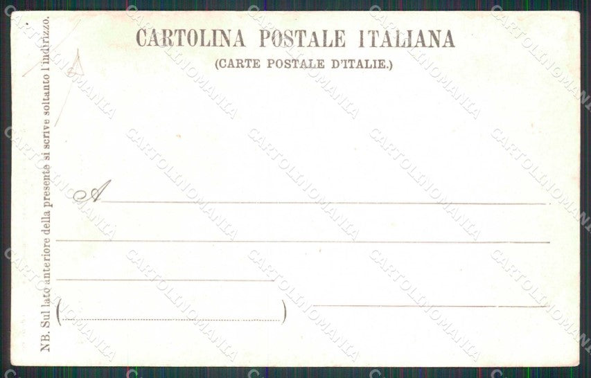 Genova Città Via Madre cartolina RB8037 – retro