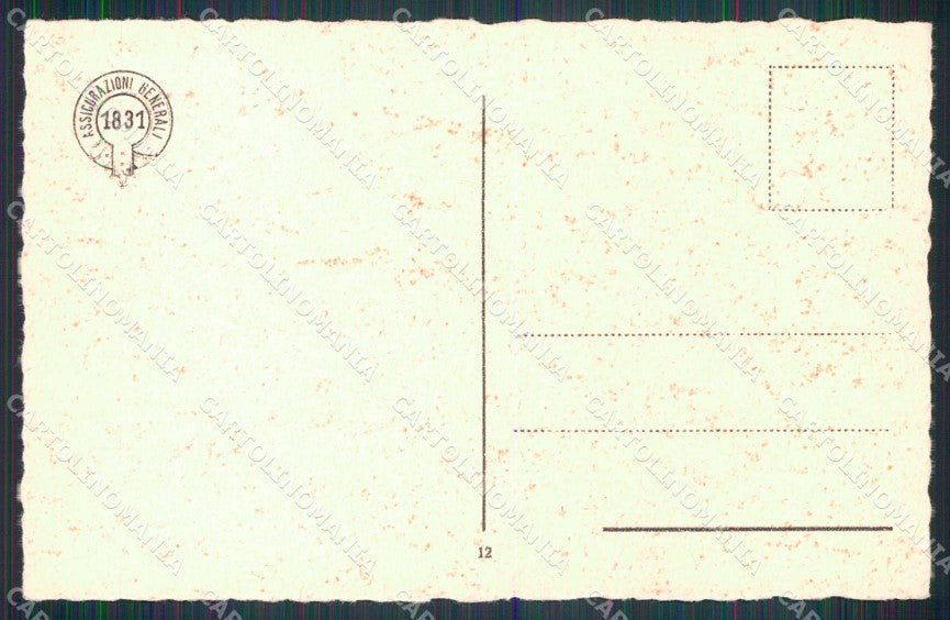 Genova Città Assicurazioni Generali cartolina RB8044 – retro