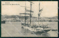 Genova Città Panorama dal Molo Nuovo Galeone cartolina RB8084 – fronte