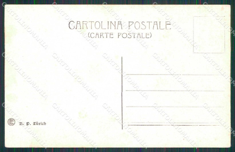 Genova Città Panorama dal Molo Nuovo Galeone cartolina RB8084 – retro