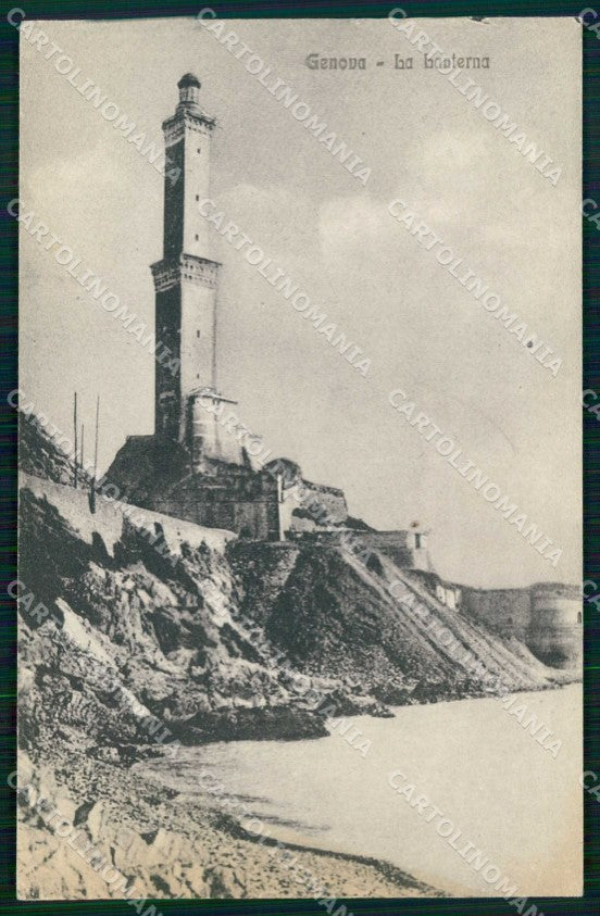 Genova Città Lanterna cartolina RB8092 – fronte