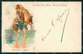 Genova Città Ricordo Pescatore Ligure cartolina RB8095 – fronte