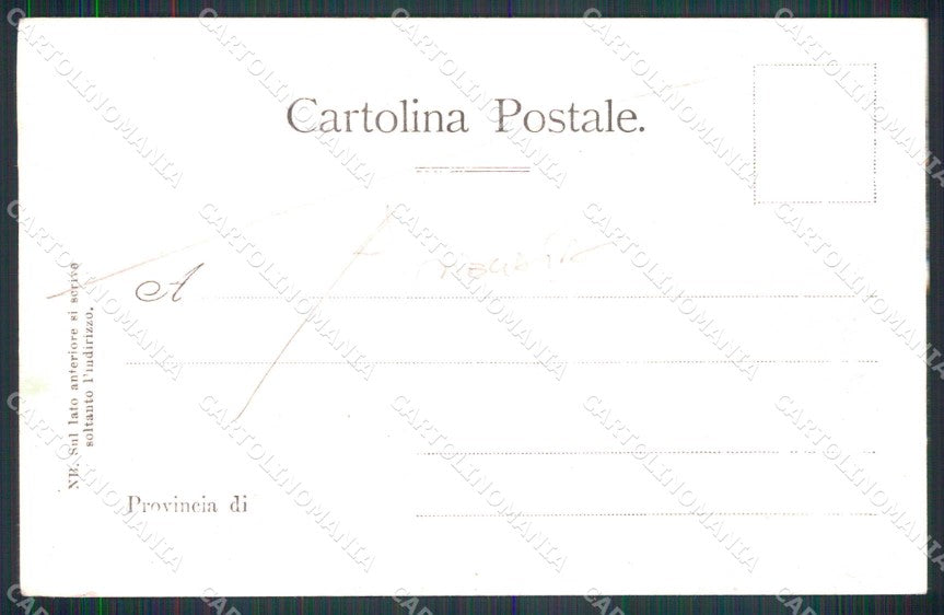 Brescia Gargnano Stengel 7132 PIEGATA cartolina RB8123 – retro
