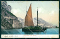 Verona Malcesine Barca a Vela Lago di Garda cartolina RB8136 – fronte