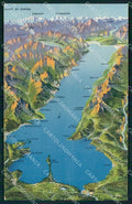Verona Garda Lago Mappa cartolina RB8154 – fronte
