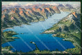 Verona Garda Lago Mappa cartolina RB8160 – fronte