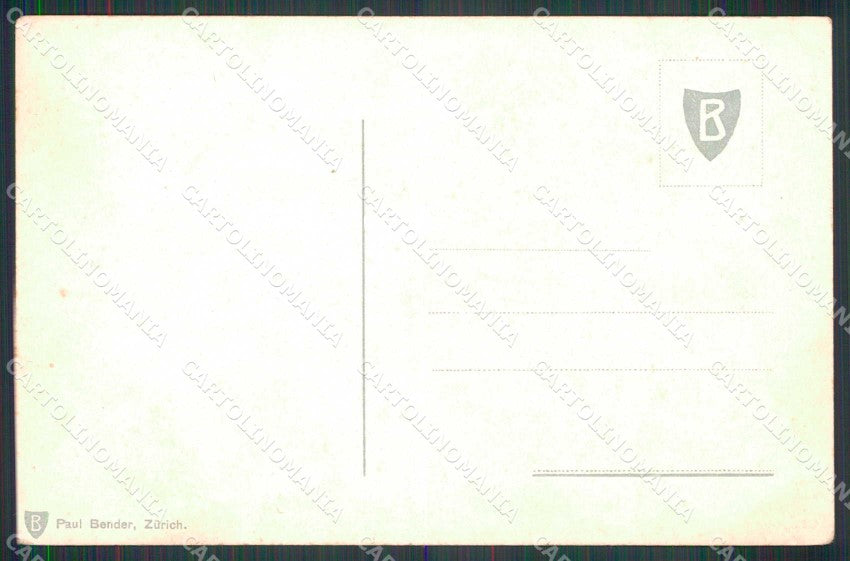 Verona Garda Lago Mappa cartolina RB8160 – retro