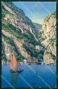 Verona Garda Lago Cascata del Ponale Barca a Vela cartolina RB8161 – fronte