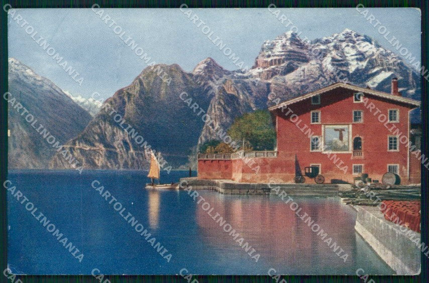 Verona Garda Lago Barca cartolina RB8175 – fronte