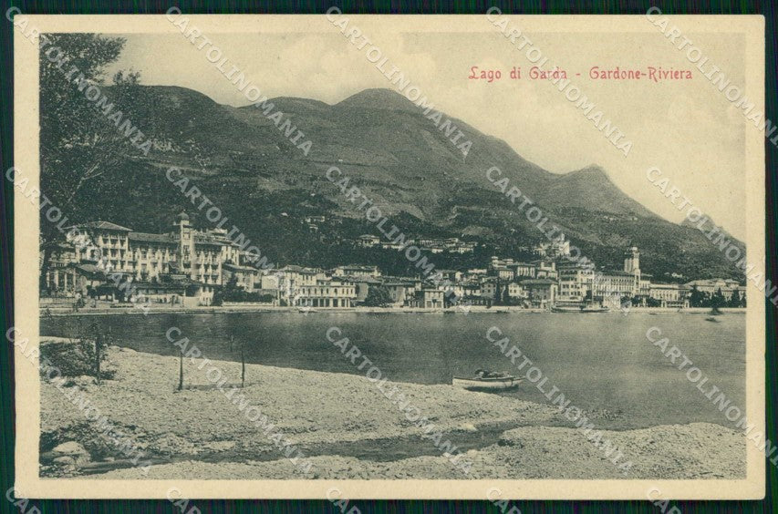 Brescia Gardone Riviera Lago di Garda Stengel 43628 cartolina RB8180 – fronte