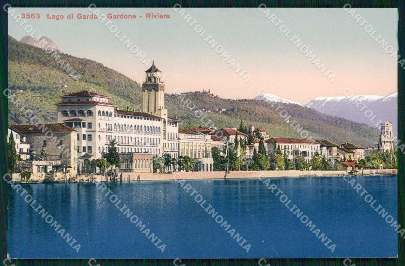 Brescia Gardone Riviera Lago di Garda cartolina RB8182 – fronte