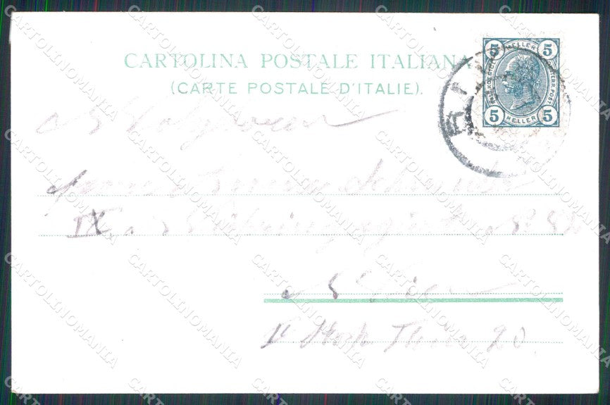 Brescia Gardone Riviera Torre Ruhland Battello cartolina RB8183 – retro