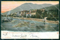 Brescia Gardone Riviera Grand Hotel Pensione Haberlin ABRASA cartolina RB8189 – fronte