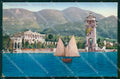 Brescia Gardone Riviera Torre San Marco Barca Brunner 306-19 cartolina RB8190 – fronte