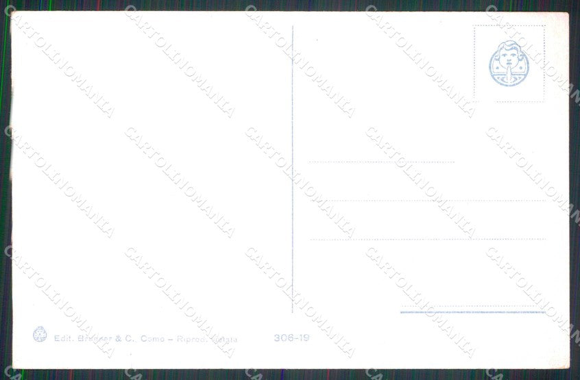 Brescia Gardone Riviera Torre San Marco Barca Brunner 306-19 cartolina RB8190 – retro