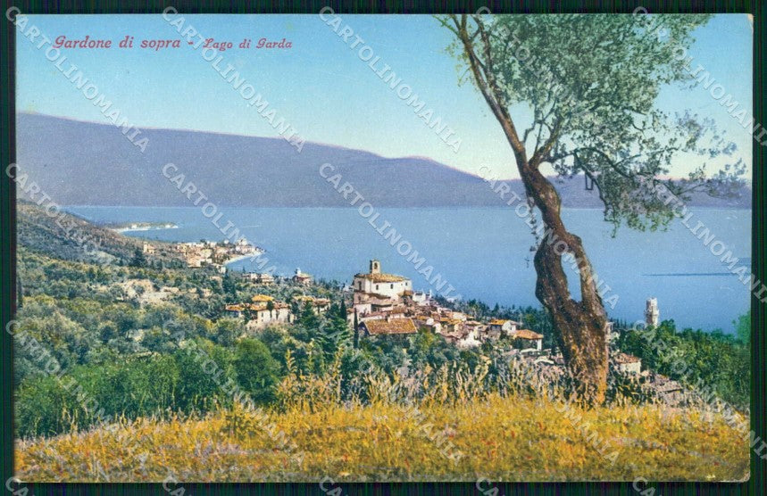 Brescia Gardone Riviera Lago Brunner 25032 cartolina RB8195 – fronte