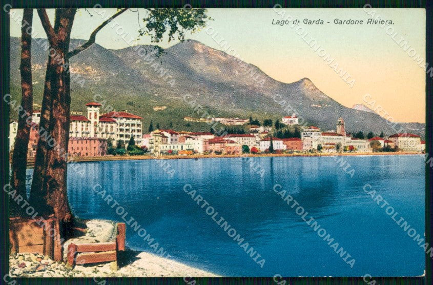 Brescia Gardone Riviera Lago cartolina RB8208 – fronte