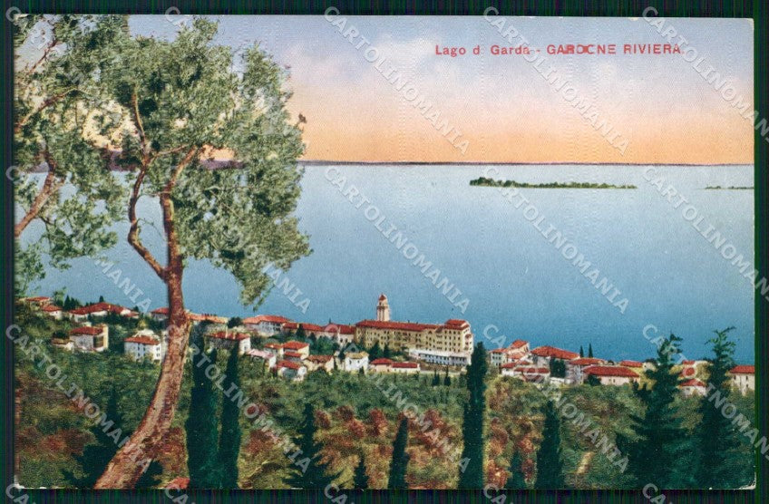 Brescia Gardone Riviera Lago cartolina RB8211 – fronte