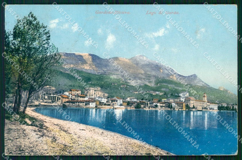Brescia Gardone Riviera Lago cartolina RB8215 – fronte