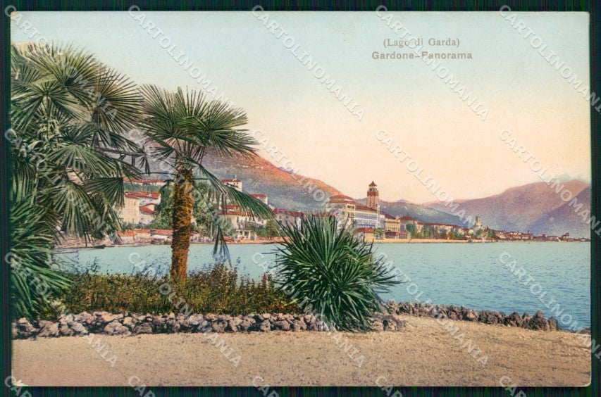 Brescia Gardone Riviera Panorama Modiano cartolina RB8227 – fronte