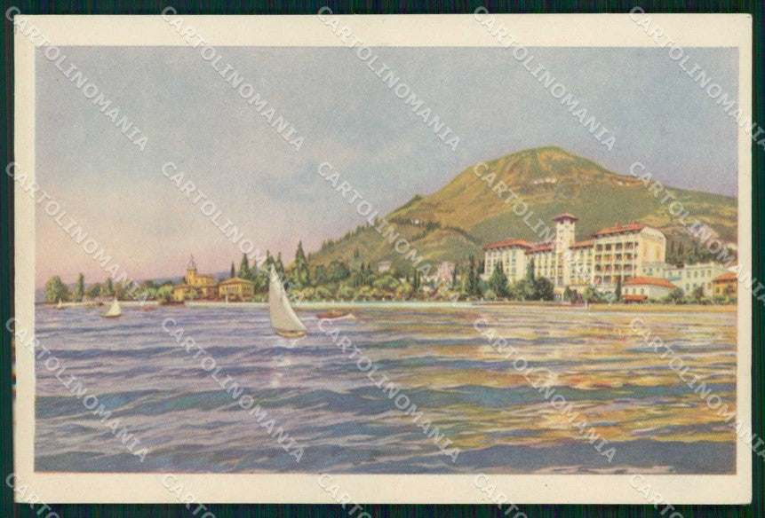 Brescia Gardone Riviera Savoy Palace Hotel cartolina RB8229 – fronte
