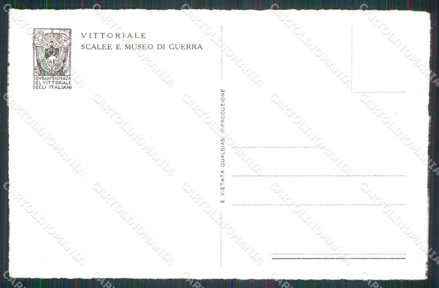 Brescia Gardone Riviera Vittoriale degli Italiani D'Annunzio cartolina RB8233 – retro
