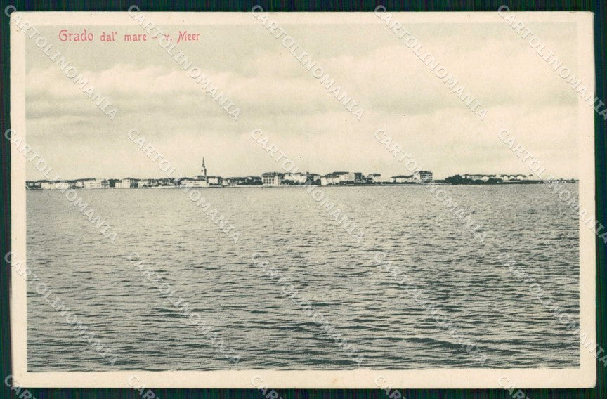 Gorizia Grado Mare Stengel 39710 cartolina RB8261 – fronte