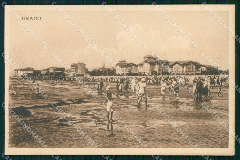 Gorizia Grado Spiaggia cartolina RB8284 – fronte