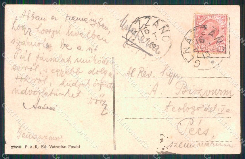 Roma Genazzano cartolina RB8306 – retro
