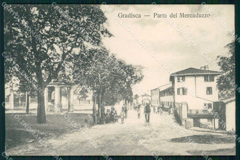 Gorizia Gradisca d'Isonzo Parte del Mercaduzzo cartolina RB8317 – fronte
