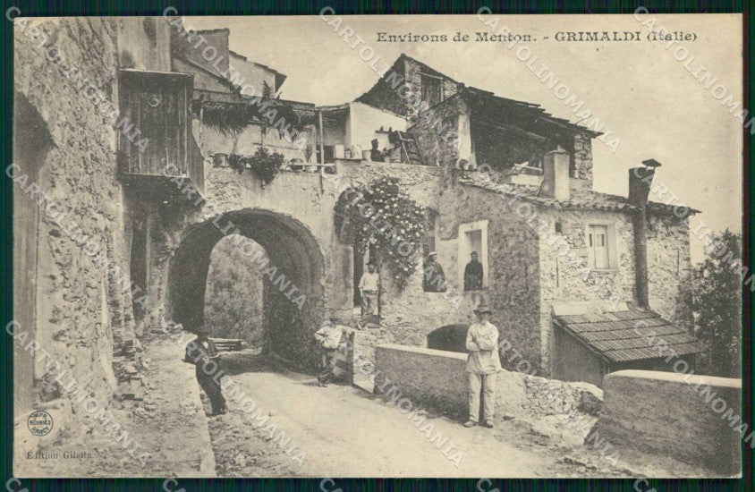 Imperia Ventimiglia Grimaldi Environs de Menton cartolina RB8324 – fronte