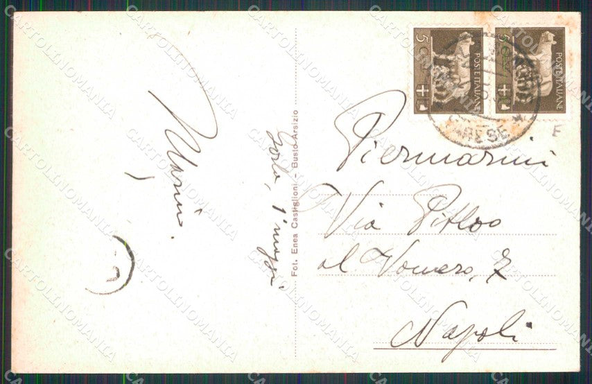 Varese Gorla Minore R. Collegio Rotondi cartolina RB8327 – retro