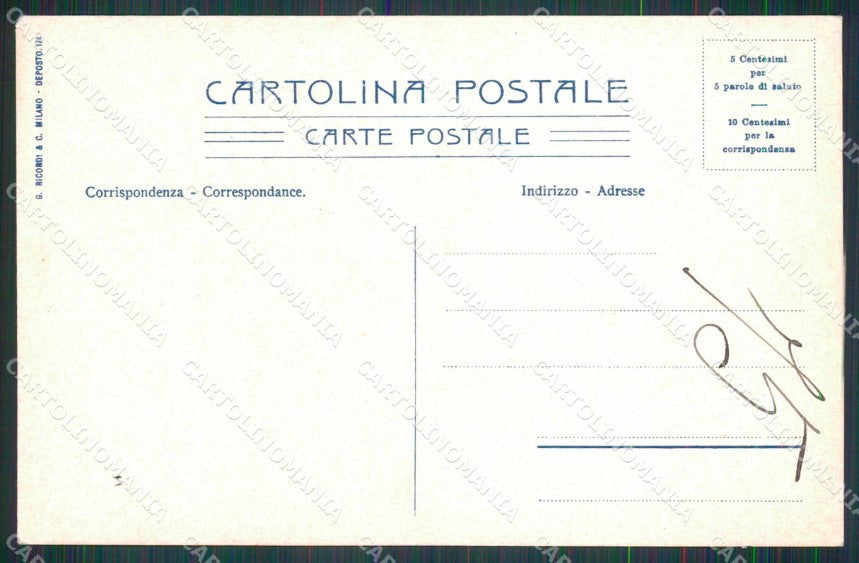 Agrigento Città Tempio della Concordia Wieland cartolina RB8361 – retro