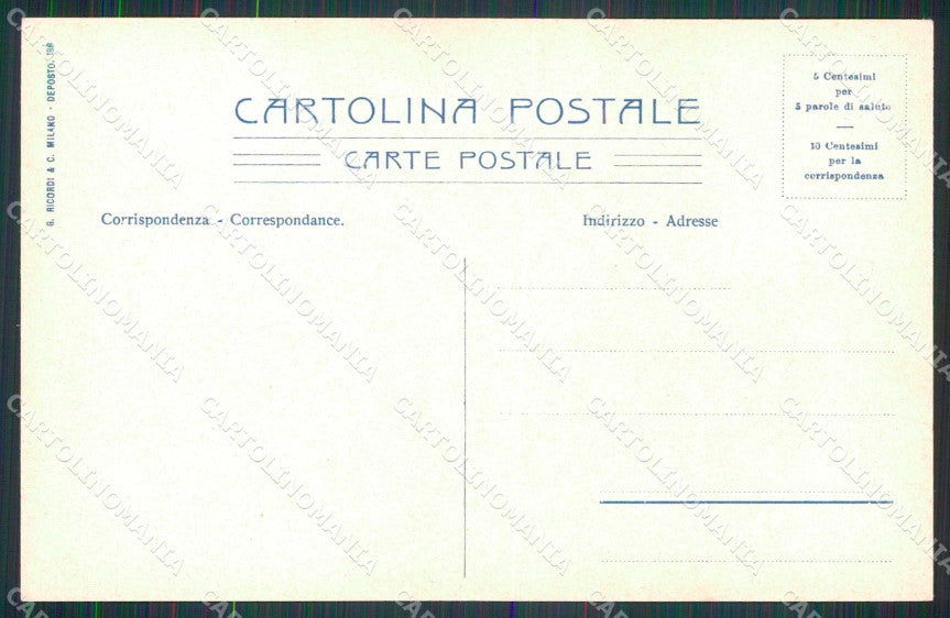 Agrigento Città Grotta di S. Rosalia Monte Pellegrino Wieland cartolina RB8362 – retro
