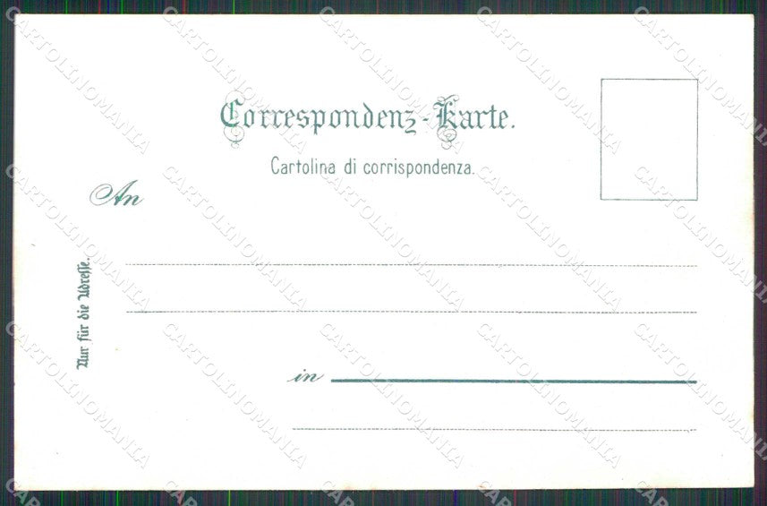 Bolzano Gries Passeggiata dell'Arciduca Heinrich Amonn 2253 cartolina RB8375 – retro