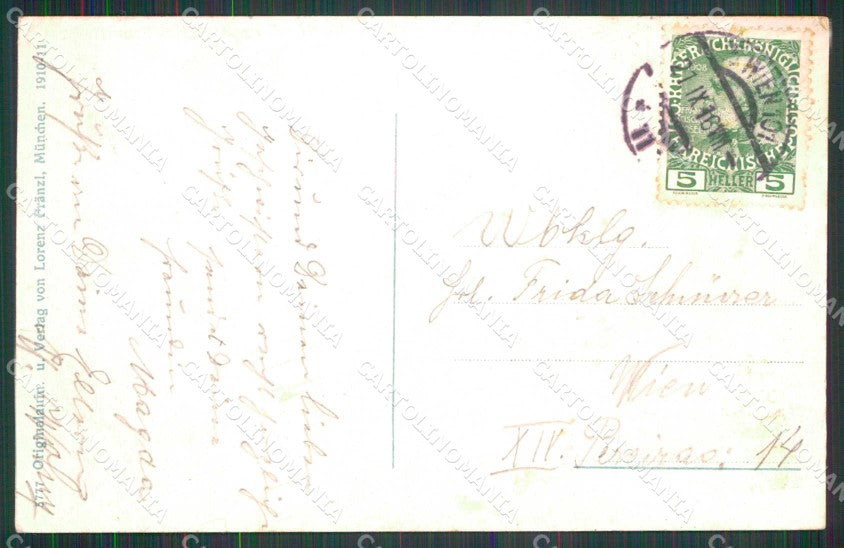 Bolzano Gries Passeggiata Heinrich cartolina RB8378 – retro