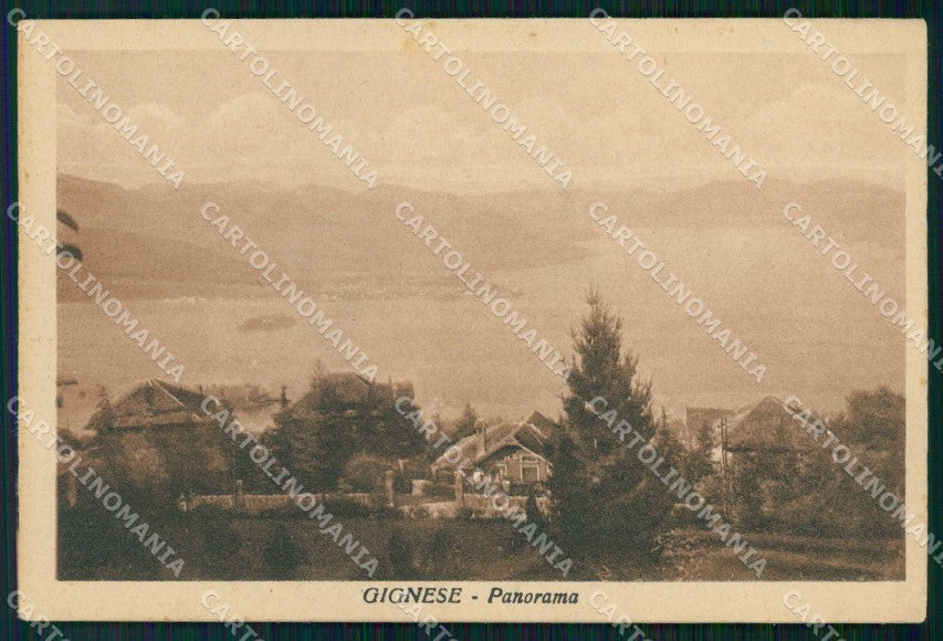 Verbania Gignese cartolina RB8390 – fronte