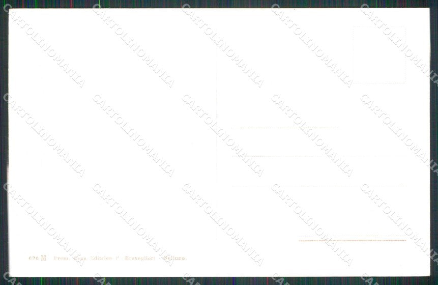 Belluno Falzarego Ospizio Breveglieri 626 cartolina RB8401 – retro