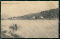 Varese Ghirla Lago Barca ABRASA cartolina RB8414 – fronte
