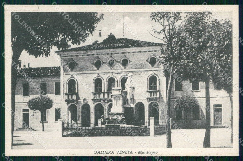 Padova Galliera Veneta Municipio cartolina RB8428 – fronte
