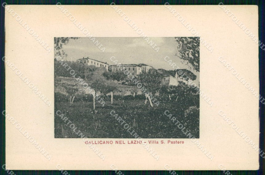 Roma Gallicano nel Lazio Villa S. Pastore cartolina RB8435 – fronte