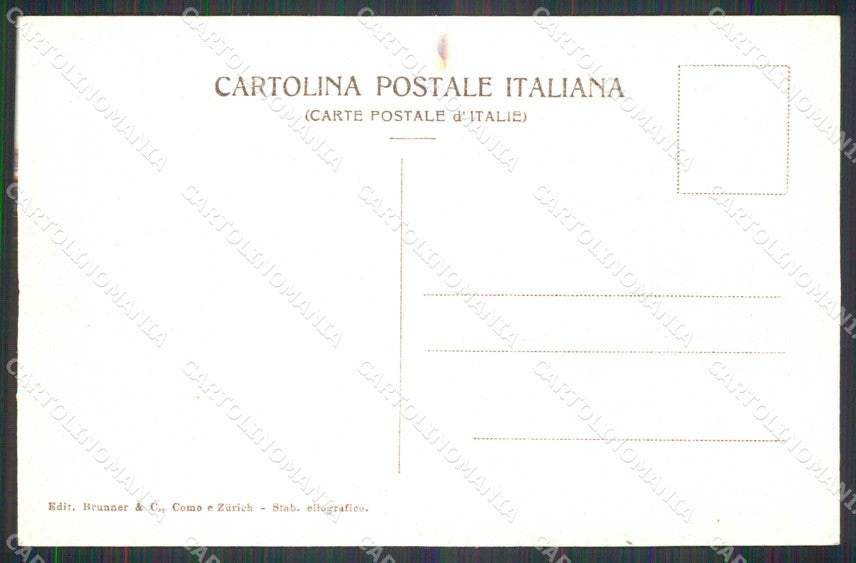 Livorno Città Piazza Carlo Alberto Carretti Brunner 4310 cartolina RB8462 – retro