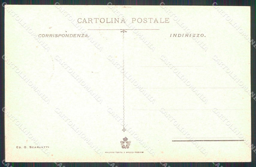 Livorno Città Duomo Carrozze cartolina RB8464 – retro