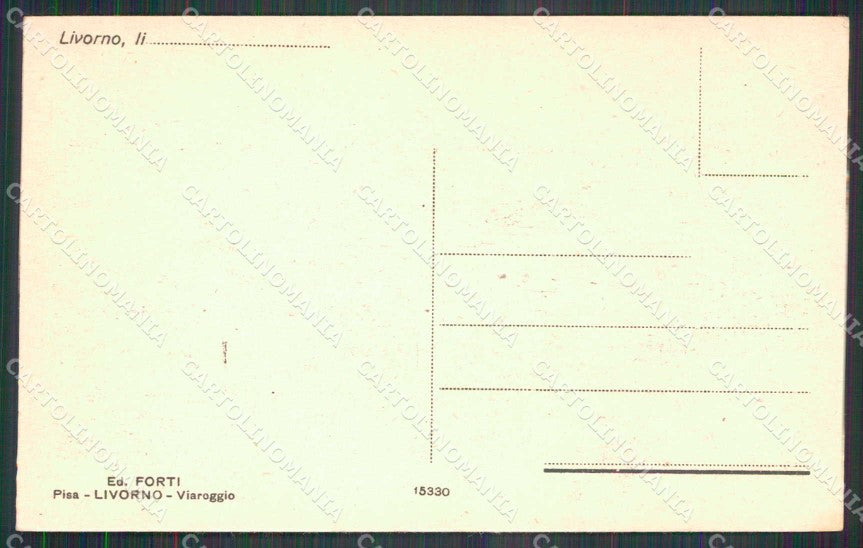 Livorno Città Romito cartolina RB8467 – retro