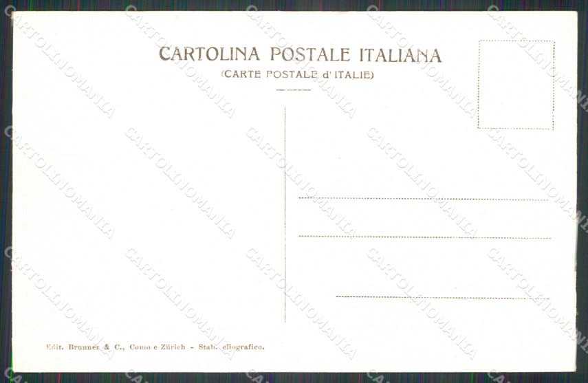 Livorno Città Piazza Carlo Alberto Brunner 4309 cartolina RB8473 – retro